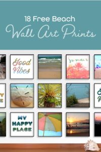 18 Free Beach Art Prints for Your Home