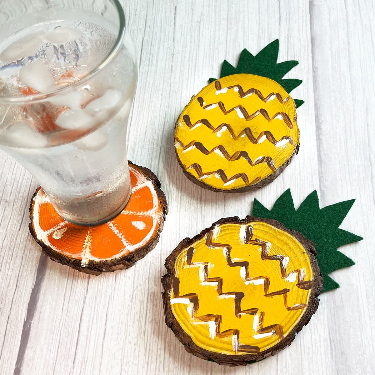 DIY Fruity Coasters An Easy Summer Craft